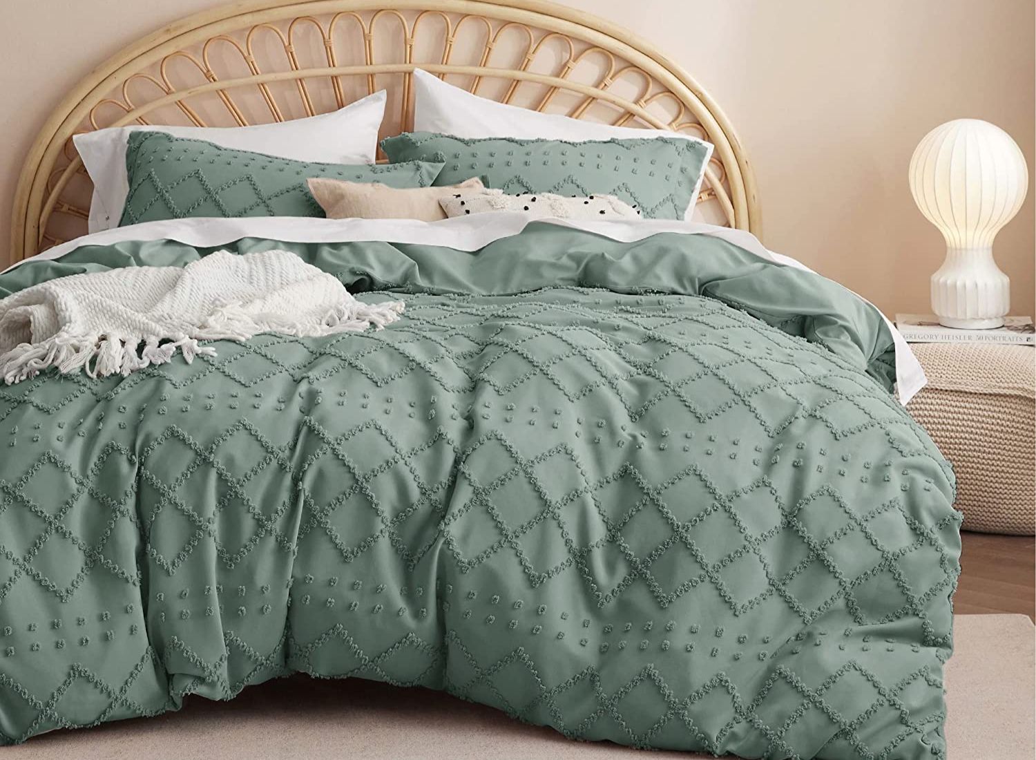 The Best Sage Green Duvet Cover of 2023 American Cowboy Reviews